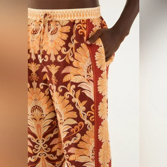 Red Wonderful Tapestry Pants - Picture 5 of 5